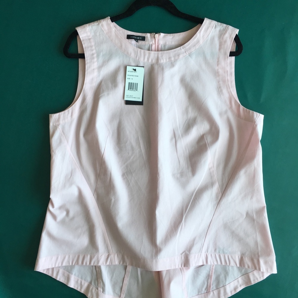 Lafayette 148 Cotton Tunic Tank